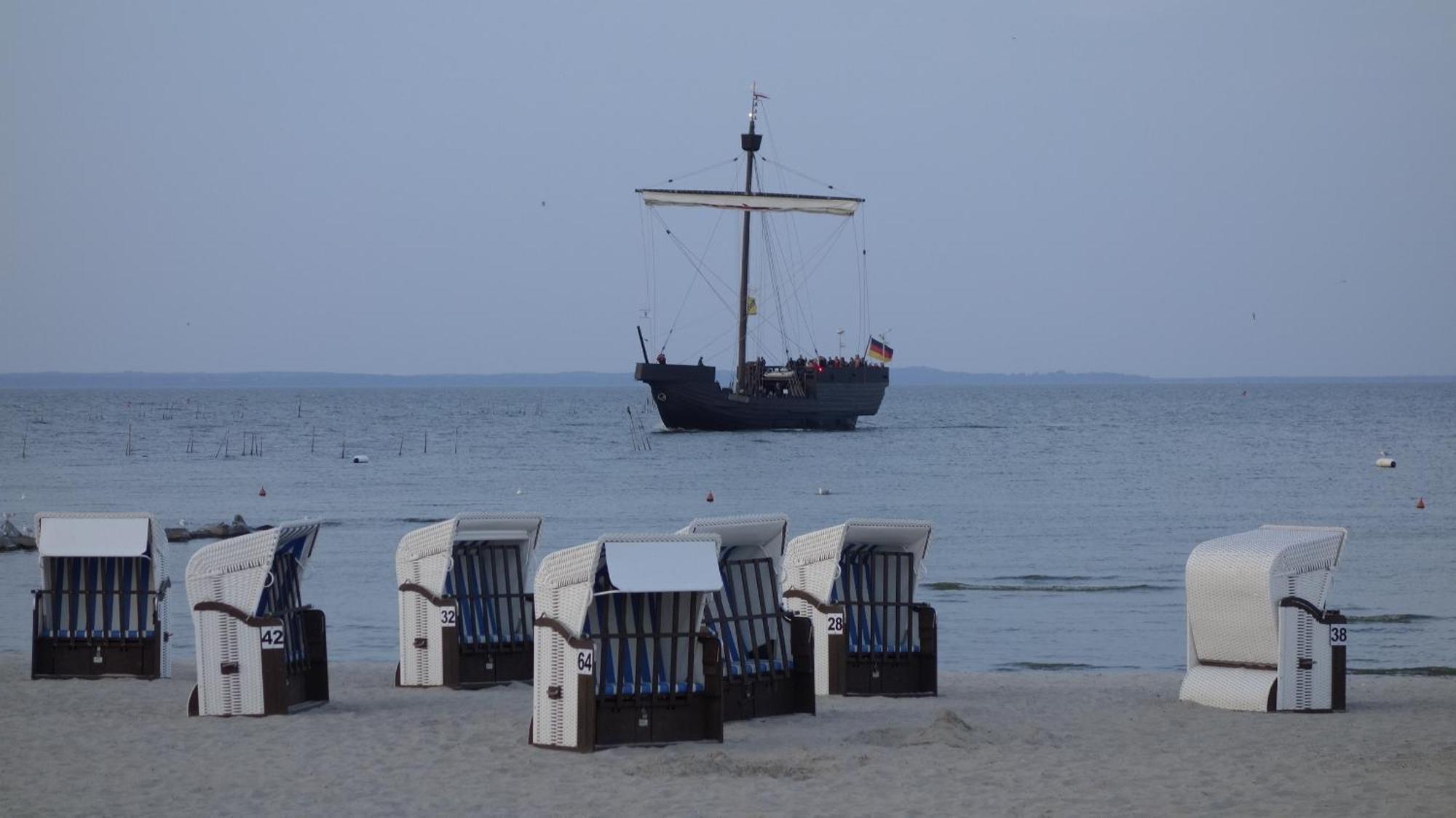 Apartamento Kleine Sonnenblume Ueckermünde Exterior foto